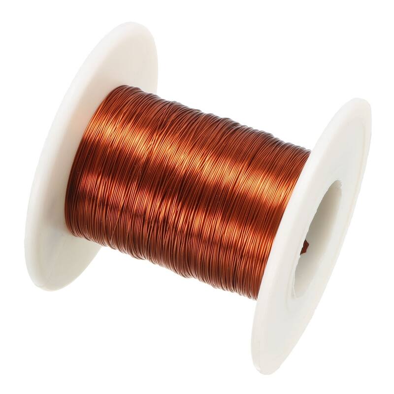 0.21mm Dia Magnet Wire Enameled Copper Wire Winding Coil 164' Length - 50M/164Ft. Length - 0.21mm/0.008" Dia