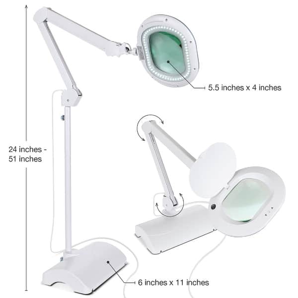Brightech Lightview LED 2-in-1 XL Floor and Table Lamp - Bed Bath ...