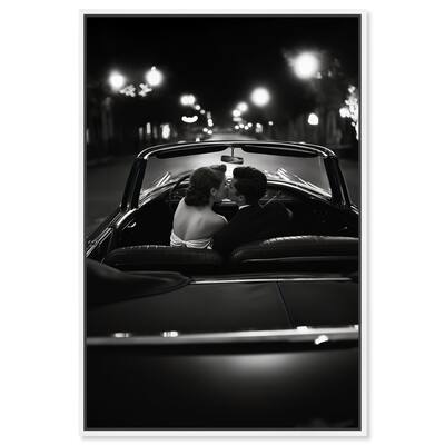 Kiss Me in the Moonlight I Canvas by Art Remedy
