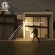 preview thumbnail 11 of 21, Dual-Head Integrated LED Wall Mount Flood Light with Motion Sensor, Outdoor Security Light, Waterproof
