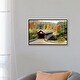 preview thumbnail 4 of 7, iCanvas "Vermont Covered Bridge" by Danita Delimont Framed Canvas Print