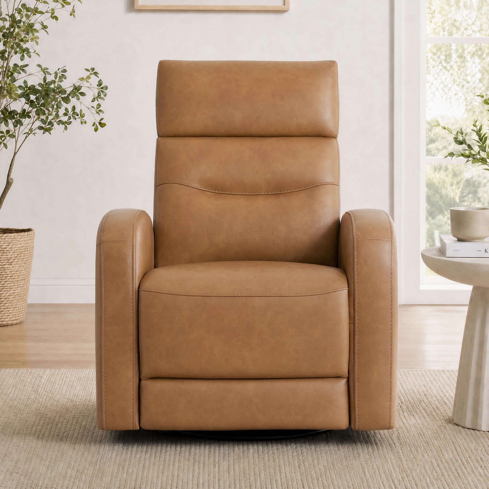 Spruce & Spring Power Swivel Glider Recliner Chair Nursery Recliner