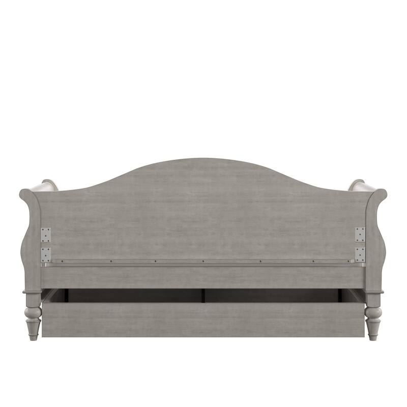 Wallace Traditional Wood Slat Daybed and Trundle by iNSPIRE Q Classic