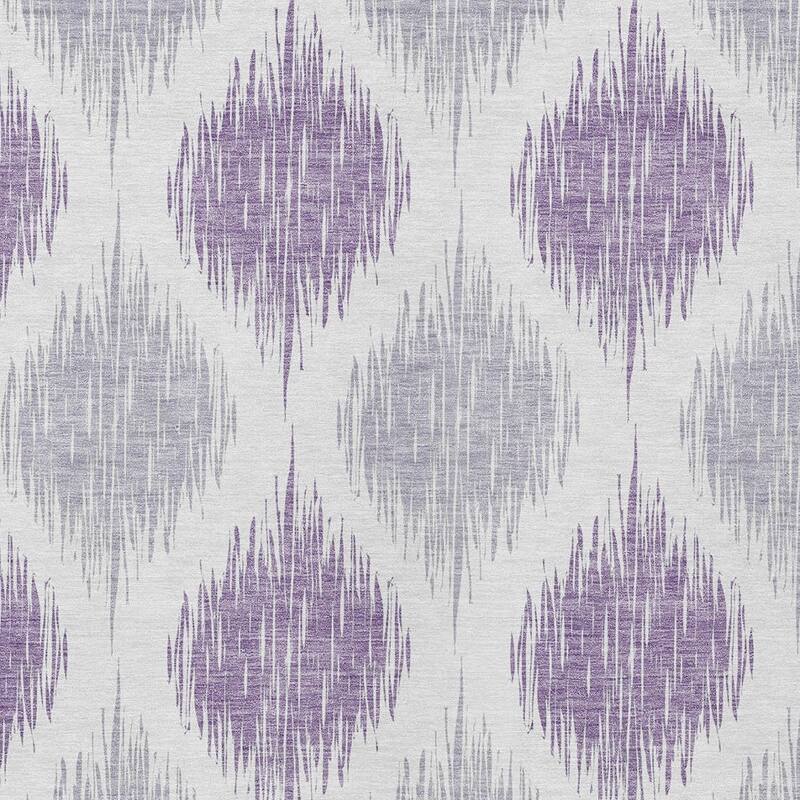 HomeRoots Ikat Transitional Rectangle Outdoor Rug