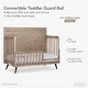 preview thumbnail 8 of 26, Evolur Convertible Crib Toddler Guard Rail