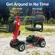 preview thumbnail 3 of 12, MCombo Power Mobility Scooter for Adults, 4 Wheel Mobility Scooter with Rotating Swivel Seat,15 Miles, 4.97MPH