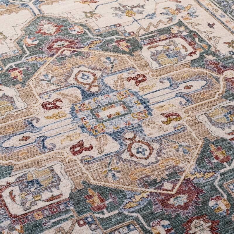 Lauren Ralph Lauren Kirsti Traditional Medallion Rug