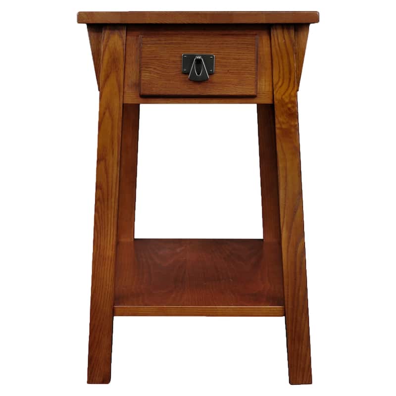 Leick Home Mission End Table with Drawer