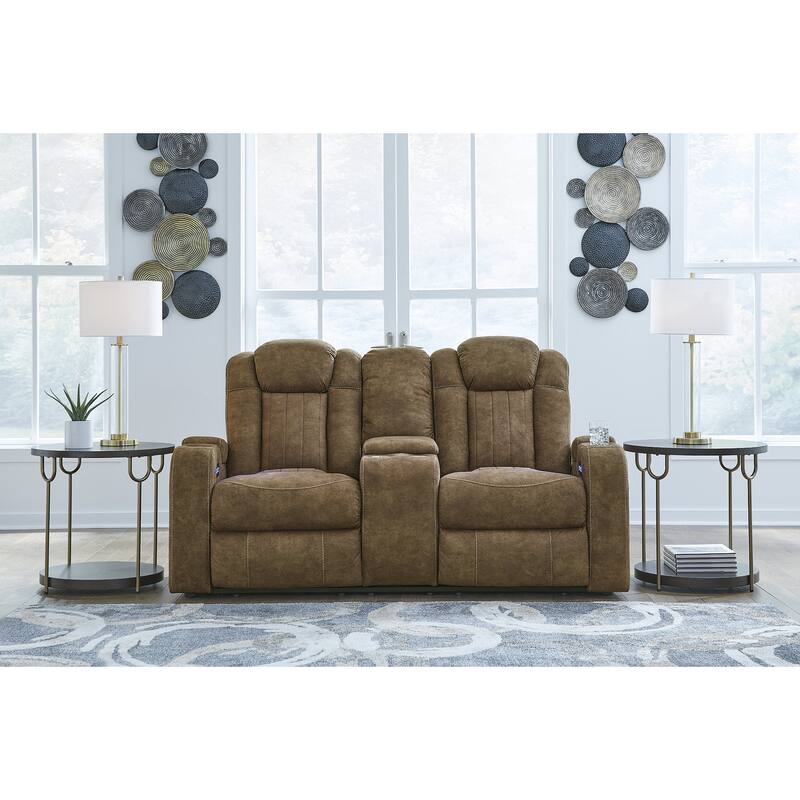 Signature Design by Ashley Wolfridge Brown 2-Piece Upholstery Package - 86" W x 42" D x 42" H