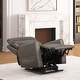 preview thumbnail 3 of 9, Furniture of America Gain Power Lift Assist Recliner with Footrest Extension and USB Port