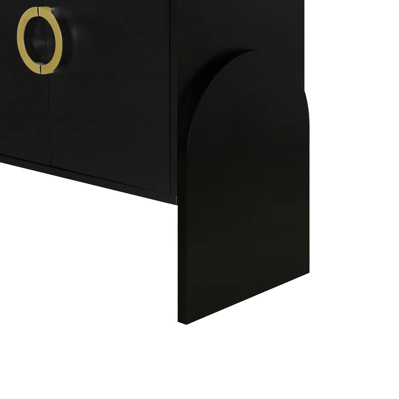 33.80 in. H Storage Cabinet with Adjustable Shelves
