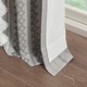 preview thumbnail 35 of 55, INK+IVY Imani Cotton Printed Curtain Panel with Chenille Stripe and Lining