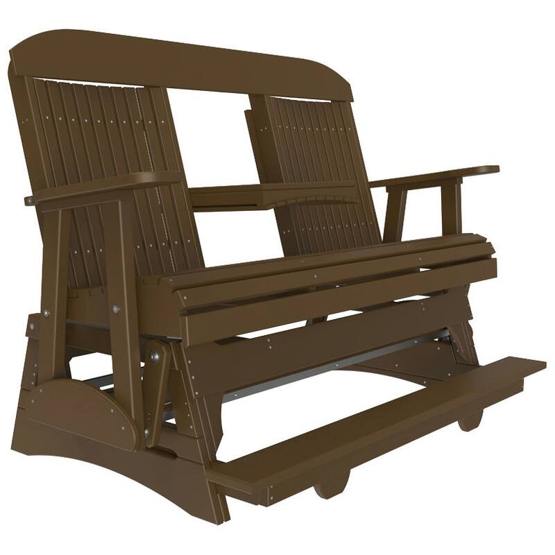 Outdoor All-Weather Poly Lumber Classic Balcony Glider