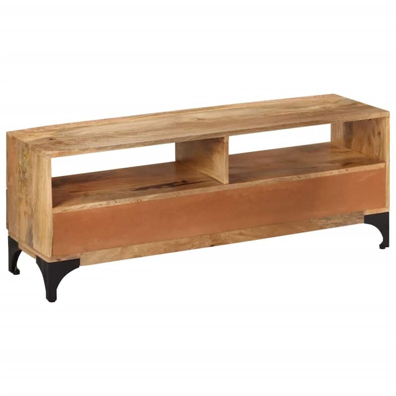 vidaXL TV Stand Mango Wood 47.2"x13.8"x17.7"
