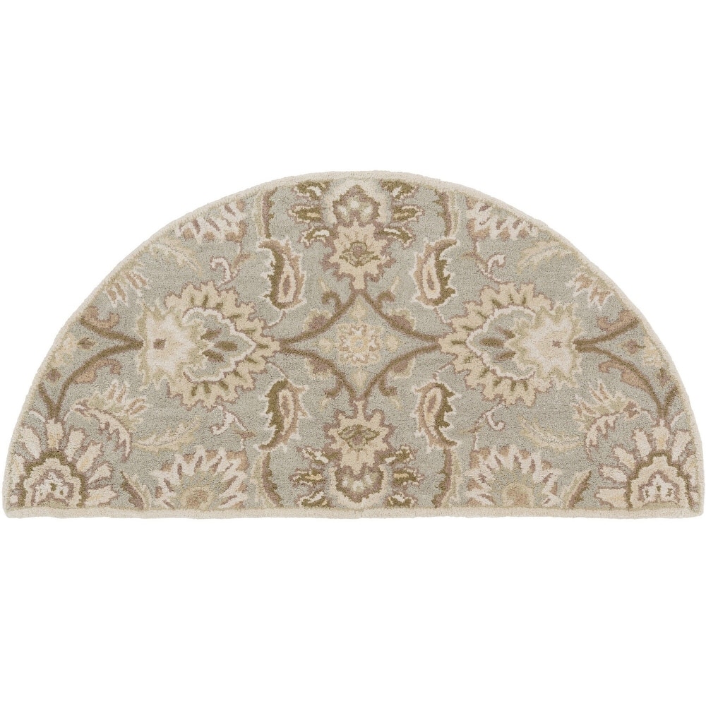 Handmade Tami Transitional Wool Area Rug