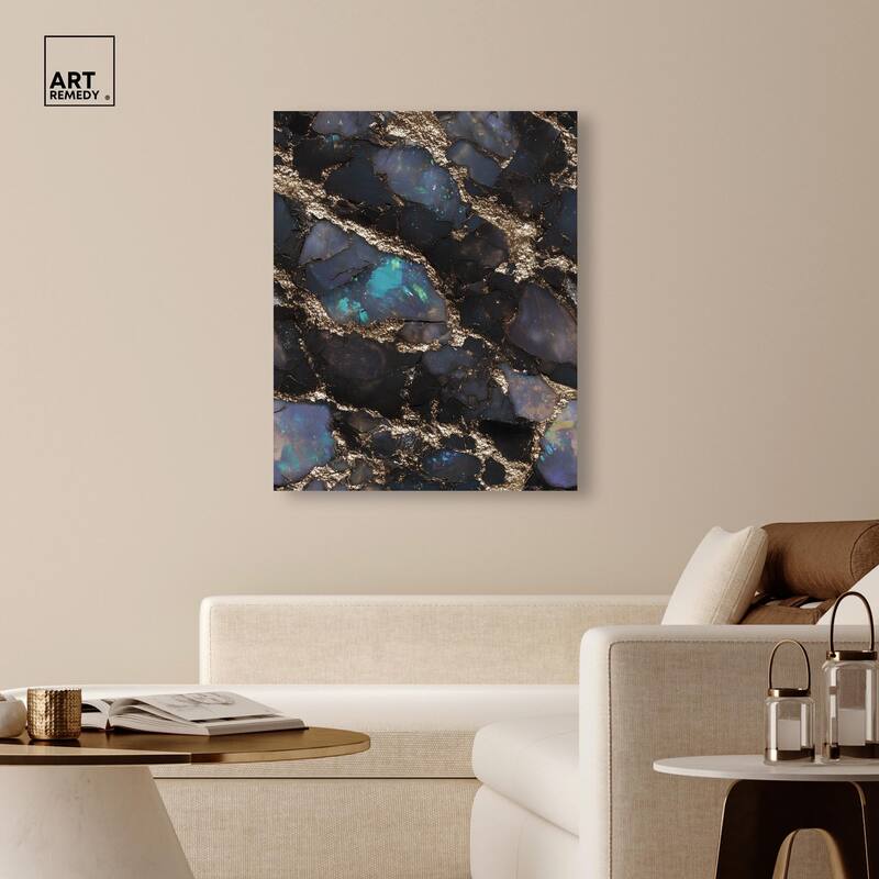 Astral Firelight Canvas by Art Remedy, Gallery Wrapped