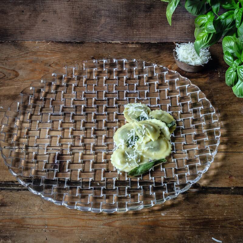 Nachtmann Set of 2 Bossa Nova Charger Plates - 12.6 in