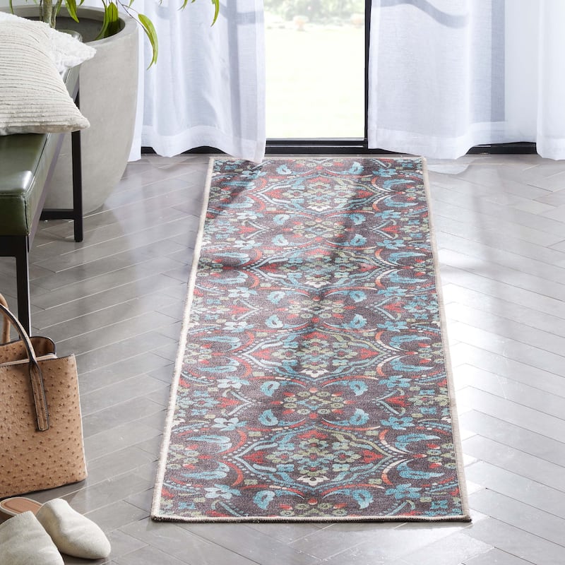 Well Woven Kings Court Florence Tile Multi-Medallion Modern Area Rug