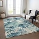 preview thumbnail 18 of 50, Machine Washable Indoor/ Outdoor Coastal Palm Chantille Rug