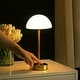 preview thumbnail 13 of 31, JONATHAN Y Eliza 24.75" Industrial Designer Metal LED Task Lamp with USB Charging Port, Black - 12.5"