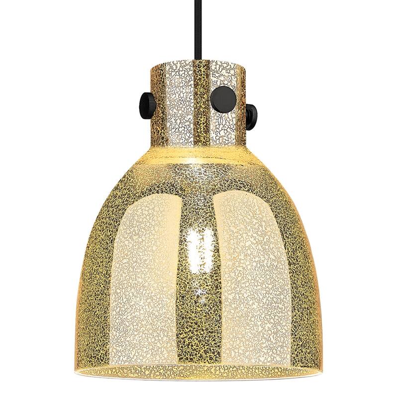 Innovations Lighting 410-1PS-G412-8ME Newton Bell 8" Wide Cord Hung - Matte Black