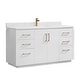 preview thumbnail 135 of 138, San Single Bath Vanity with Composite Stone Top without Mirror