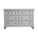preview thumbnail 5 of 5, Glendale 6 Drawer Double Dresser