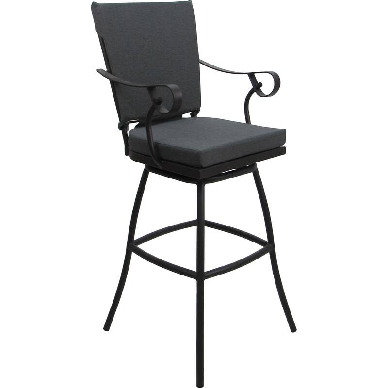 Outdoor or Indoor Counter 26", 30" or Extra Tall 34" Bar Stool - Jamey