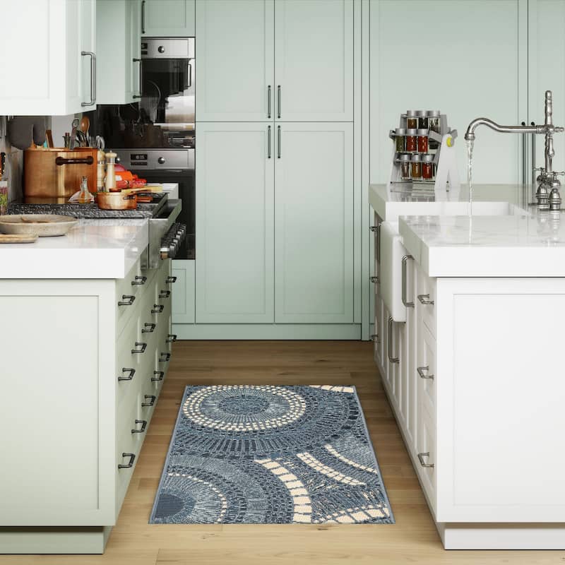 Liora Manne Esencia Circles Indoor/Outdoor Mat