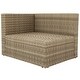 preview thumbnail 11 of 21, Outdoor Patio Furniture Set, 5-Piece Wicker Rattan Sectional Sofa Set