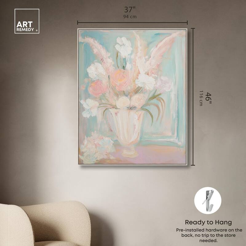 Still Life in Soft Hues II Canvas by Art Remedy