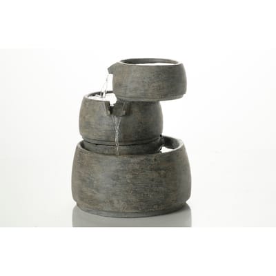 Merano Resin Fountain w/ LED light and pump