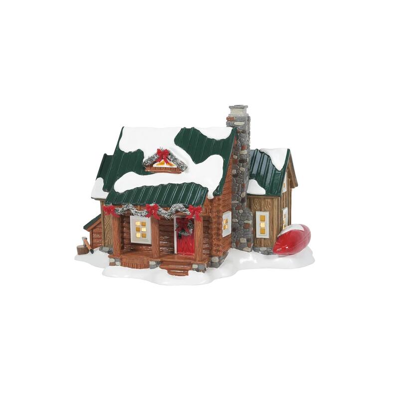 Dept 56 Pine Ridge Cabin Christmas Figure