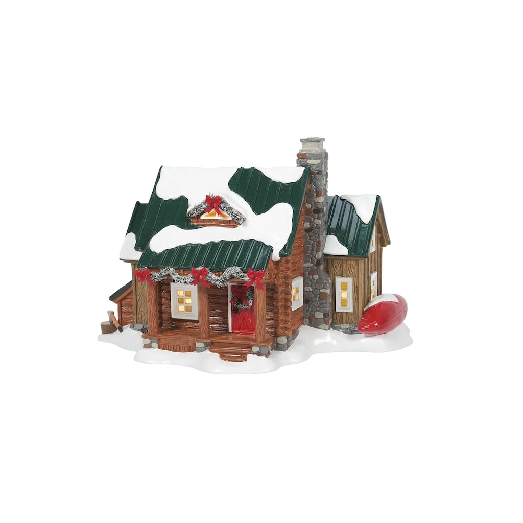 Dept 56 Pine Ridge Cabin Christmas Figure