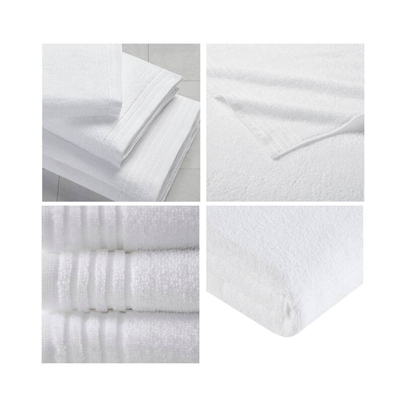 One hundred percent Cotton Quick Dry 12 Piece Bath Towel Set