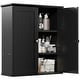 preview thumbnail 46 of 54, Futzca Bathroom Cabinet Wall Mounted, Storage Cabinet with Doors and Shelves