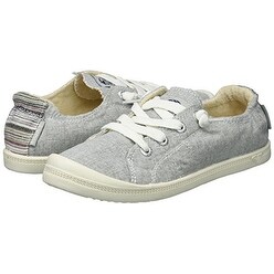 roxy gray slip on shoes
