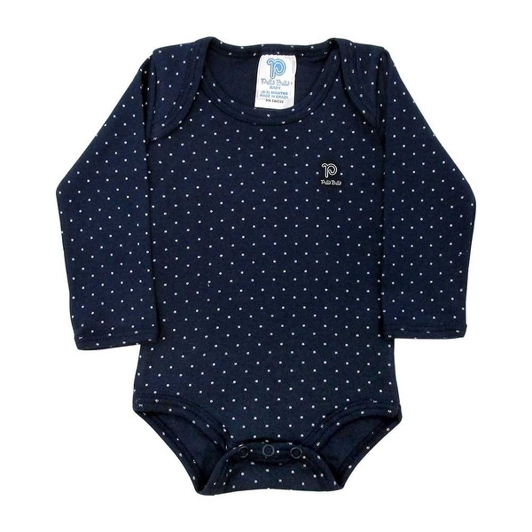 Pulla Bulla Polka Dot Long Sleeve Bodysuit Fall for Ages 0-18 Months