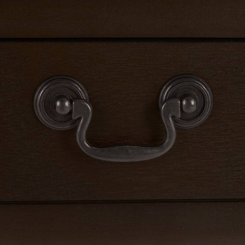 SAFAVIEH Ivie 3-Drawer Console Table - 23.5" W x 13" L x 29.5" H - 23.5" W x 13" L x 29.5" H - 24"W x 13"D x 30"H