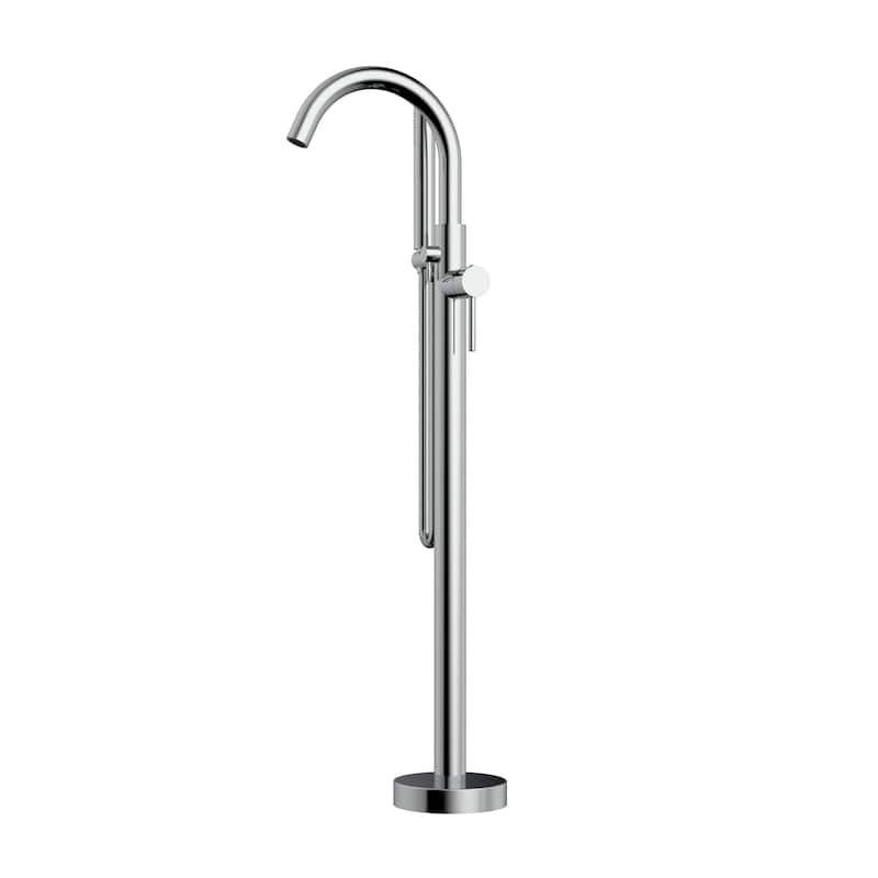 Belanger Single Handle Floor Mounted Freestanding Tub Filler