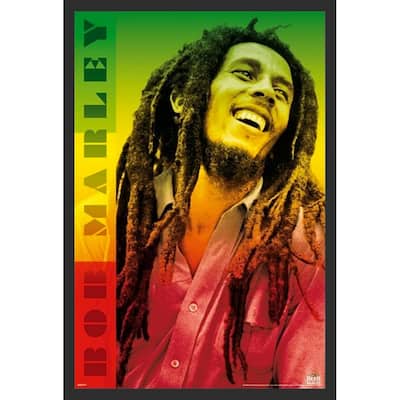 Bob Marle Colors Framed Poster - 24 x 36 Inch