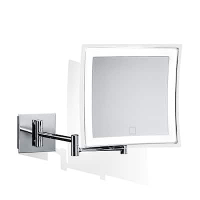 WS Bath Collections Spiegel 9-3/8" x 8-5/16" Square Flat Framed