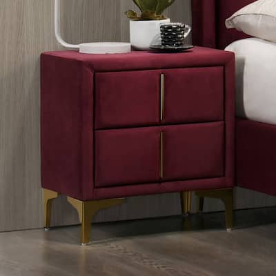 Red And Gold Coated 1pc Nightstand Bar Pull Handle