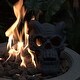 preview thumbnail 3 of 12, Refractory Materials Fireproof Imitated Human Fire Pit Skulls Gas Log