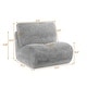 preview thumbnail 5 of 35, UIXE 33" Swivel Upholstered Aceent Chair Comfy Slipper Chair