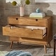 preview thumbnail 1 of 8, Clark Oak Finish 3-drawer Dresser by iNSPIRE Q Modern