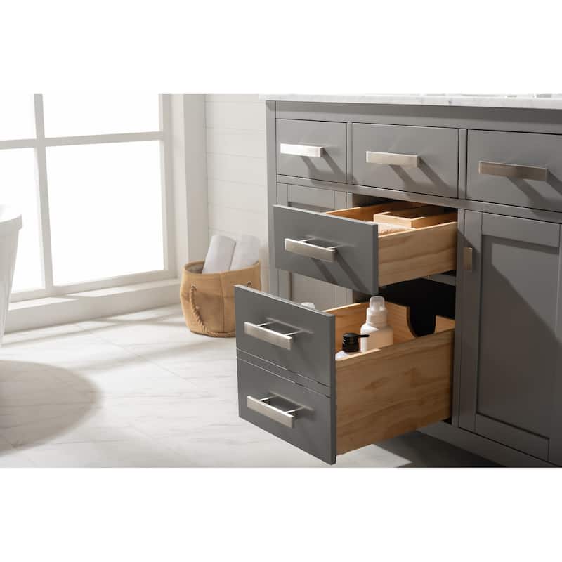 Valentino 42" Single Vanity in Grey
