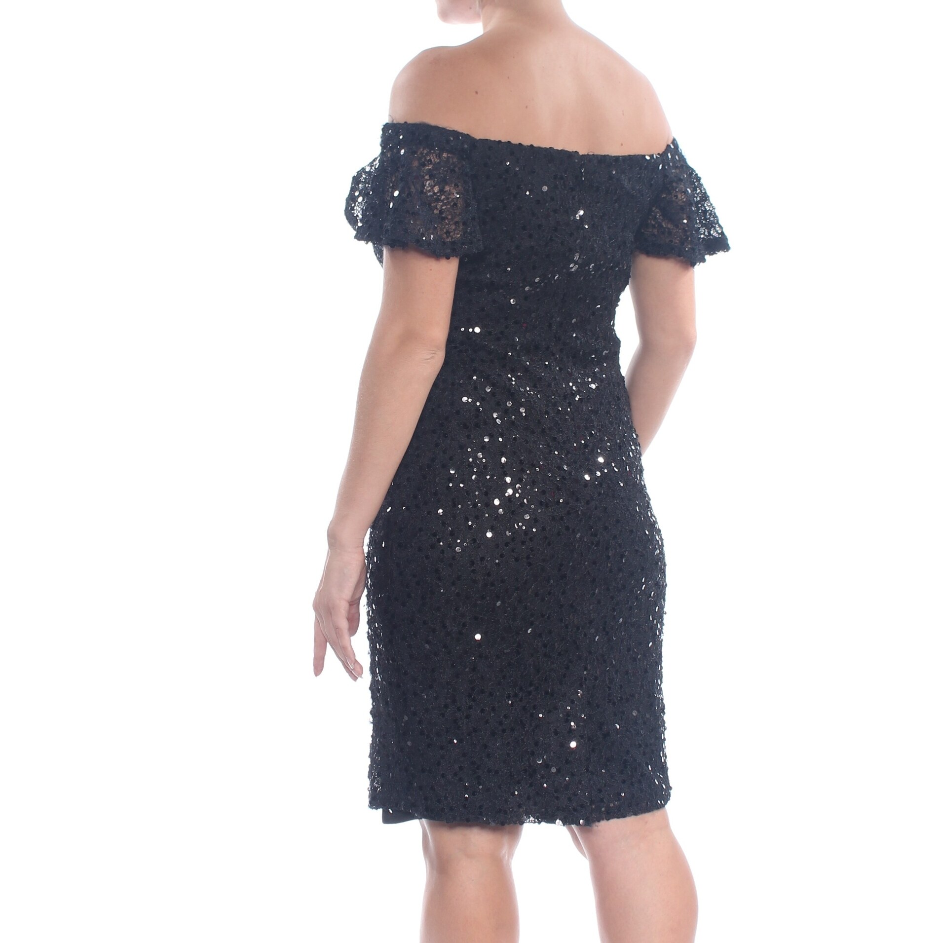 nightway black dress