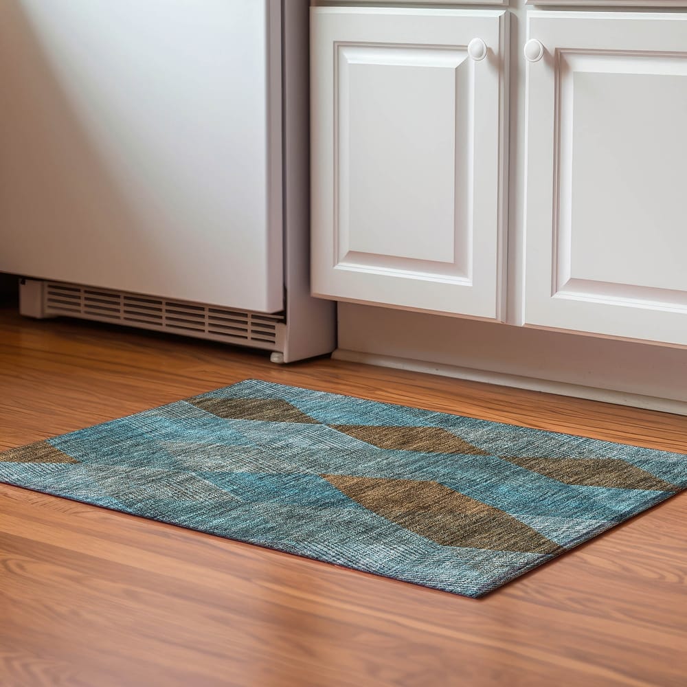 Premium Washable Super Soft Modern Fusion Mayfield Rug