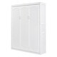 preview thumbnail 4 of 16, Murphy Bed Queen Size Wood Foldable Wall Bed Frame with Shelves